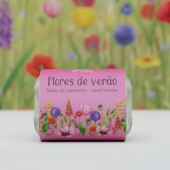Flores de Verão - Bombas de sementes