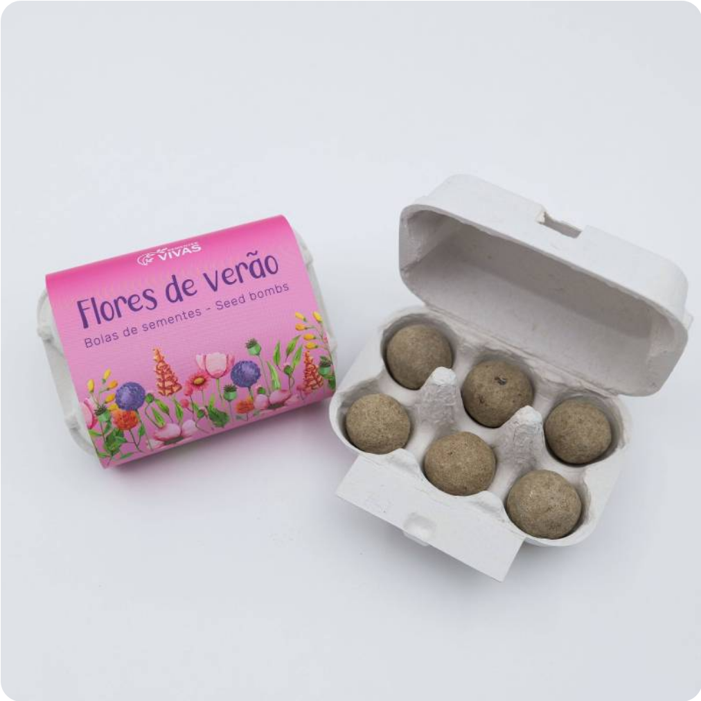Flores de Verão - Bombas de sementes