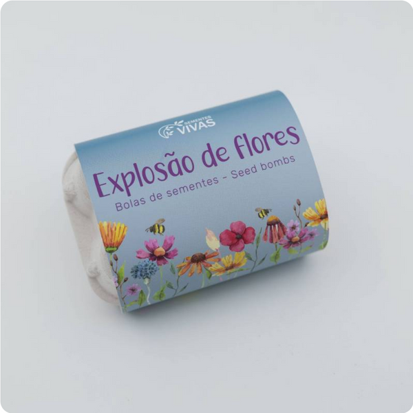 Bombas de Sementes - Explosão de Flores